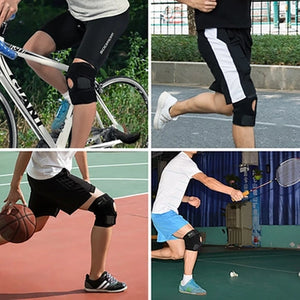 Rockbros LF1106L sports protector for patella and knee joint, size L - black