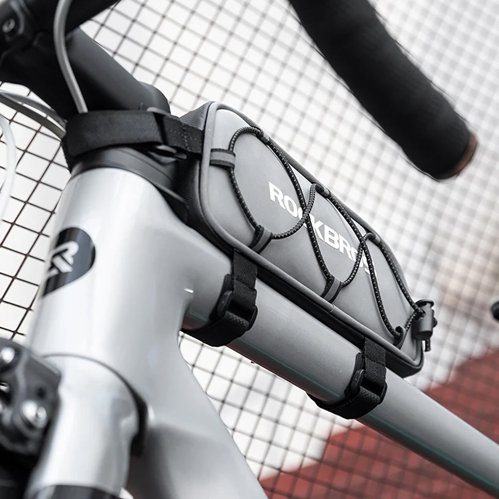 Rockbros 3012010901 bicycle frame bag 0.9 l - silver