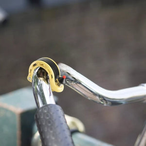 Rockbros 34210028004 Q-shaped bicycle bell - yellow