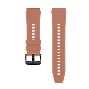 Silicone strap for Huawei Watch GT 2 / 3 / 4 / 2 Pro / 3 Pro / 4 Pro / GT 2e - burgundy