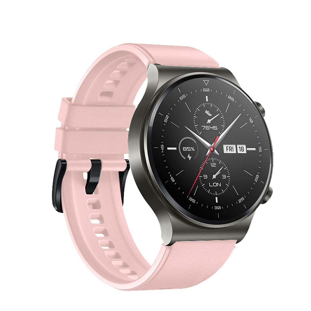 Silicone strap for Huawei Watch GT 2 / 3 / 4 / 2 Pro / 3 Pro / 4 Pro / GT 2e - powder