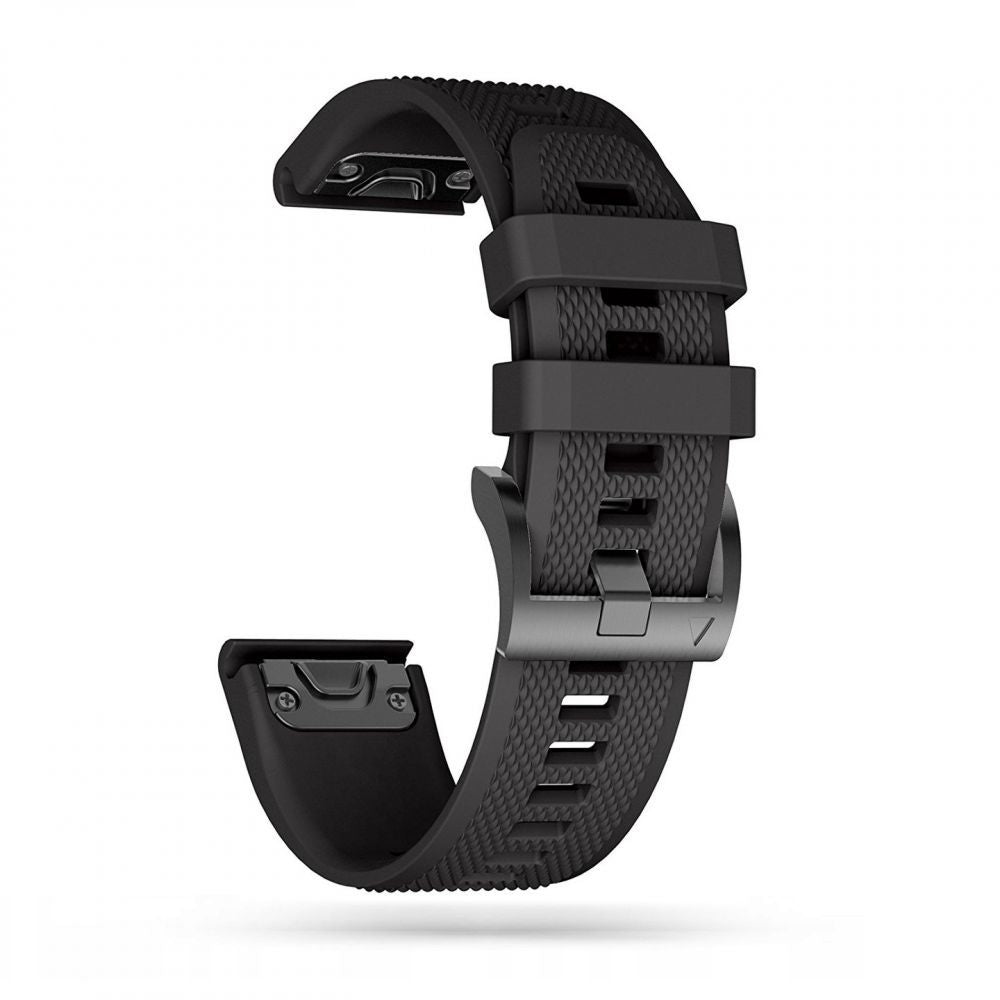 „Tech-Protect Smooth“ dėklas, skirtas „Garmin Fenix ​​5 / 6 / 6 Pro / 7“ – juodas