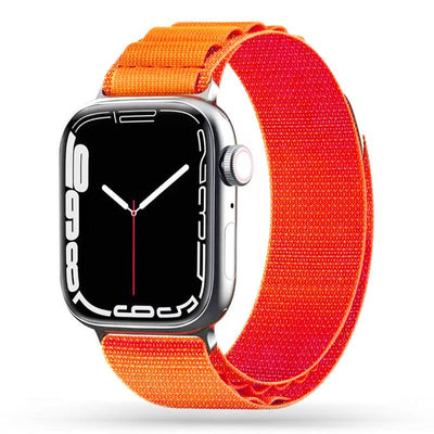 Tech-Protect Nylon Pro Strap for Apple Watch 4 / 5 / 6 / 7 / 8 / 9 / SE / Ultra 1 / 2 (42/44/45/49 mm) - Orange