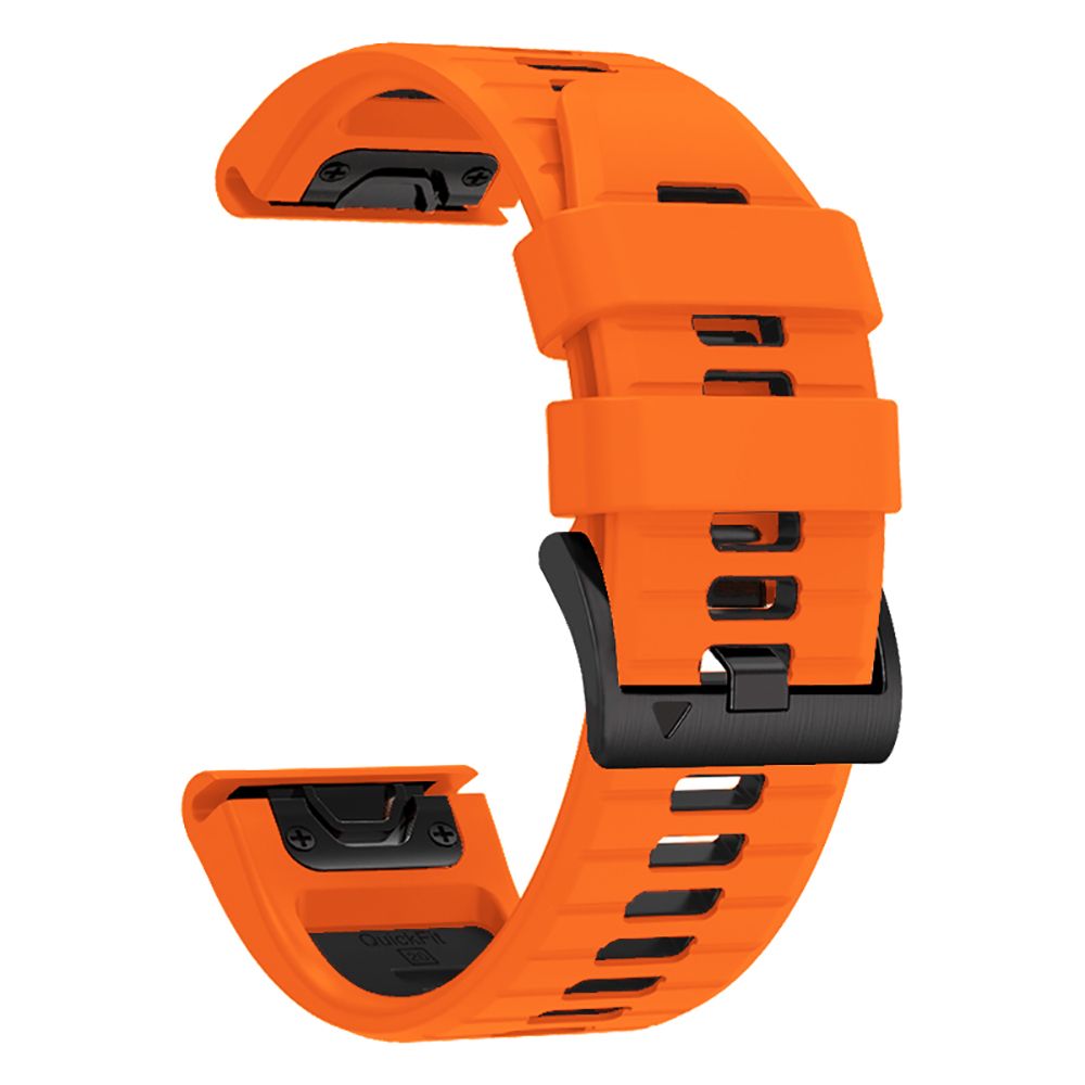 Tech-Protect IconBand Pro Strap for Garmin Fenix 3 / 5X / 3HR / 5X Plus / 6X / 6X Pro / 7X - Orange-Black