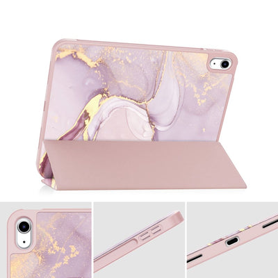 Tech-Protect SC Pen Case for iPad 10.9" 2022 - Pink Marble