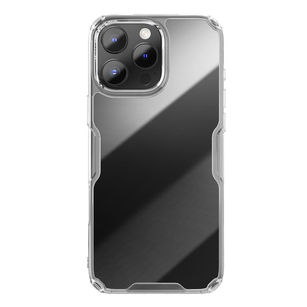 Nillkin Nature Pro Case for iPhone 16 Pro - transparent and white