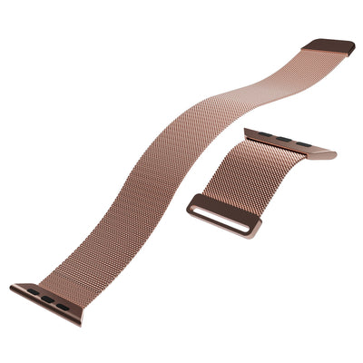 Puro Milanese Stainless Steel Apple Watch Band 38/40/41mm - Pink