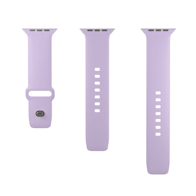 Puro Icon Silicone Strap for Apple Watch 42 / 44 / 45 / 49 mm - Lavender (2 pcs.)