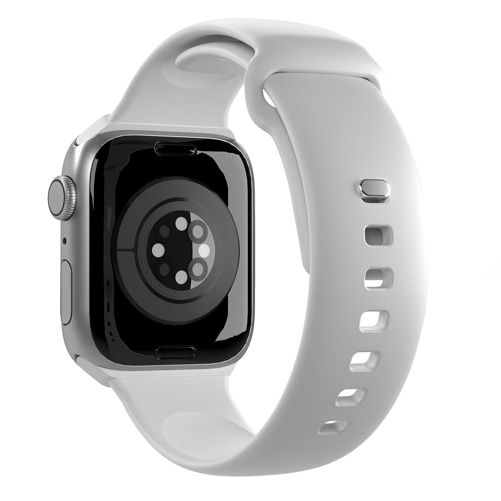 „Puro Icon“ silikoninis dirželis „Apple Watch 38 / 40 / 41 mm“ – baltas (2 vnt.)