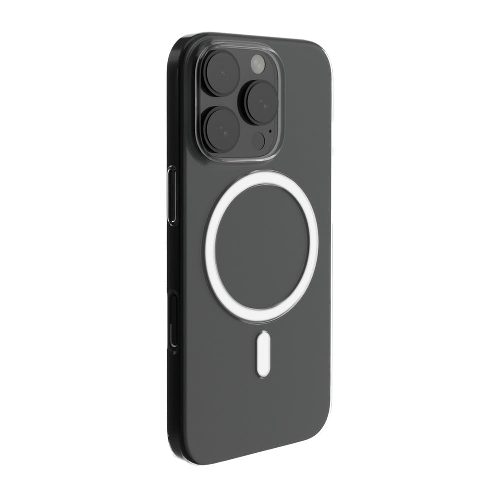 „Puro 03 Mag MagSafe“ silikoninis dėklas, skirtas „iPhone 16 Pro Max“ – skaidrus