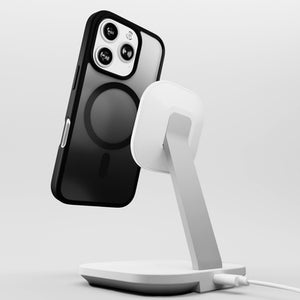 Puro Gradient MagSafe Silicone Case for iPhone 16 Pro - Black