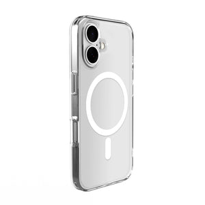Puro Lite Mag MagSafe Silicone Case for iPhone 16 Plus - Transparent