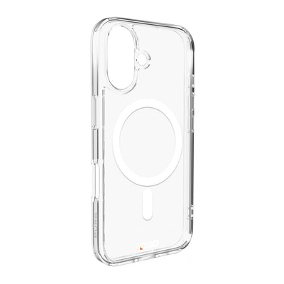 Puro Impact Clear D3O MagSafe Silicone Case for iPhone 16 Plus - Transparent