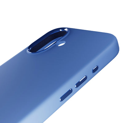 Puro Icon Mag Pro MagSafe Silicone Case for iPhone 16 - Blue