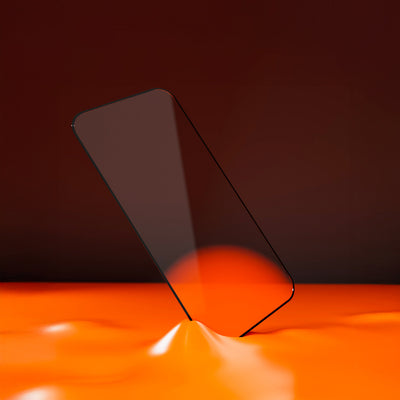 SBS Tempered Glass D3O with frame for iPhone 16 / iPhone 15