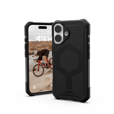 UAG Essential Armor Magsafe iPhone 16 Case - Black
