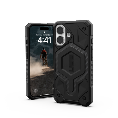 UAG Monarch iPhone 16 Case - Black