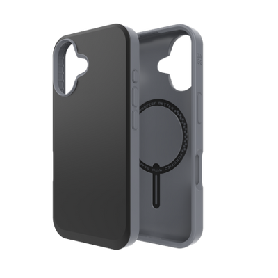ZAGG SoHo Snap Case with MagSafe for iPhone 16 - Black