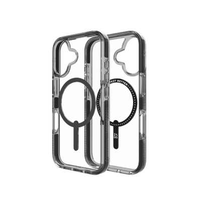 ZAGG Santa Cruz Snap MagSafe iPhone 16 Case - Black