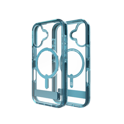 ZAGG Santa Cruz Snap MagSafe iPhone 16 Case - Blue