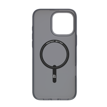 „ZAGG Milan“ užsegamas dėklas su „MagSafe“ technologija, skirtas „iPhone 16 Pro Max“ – žalias / violetinis