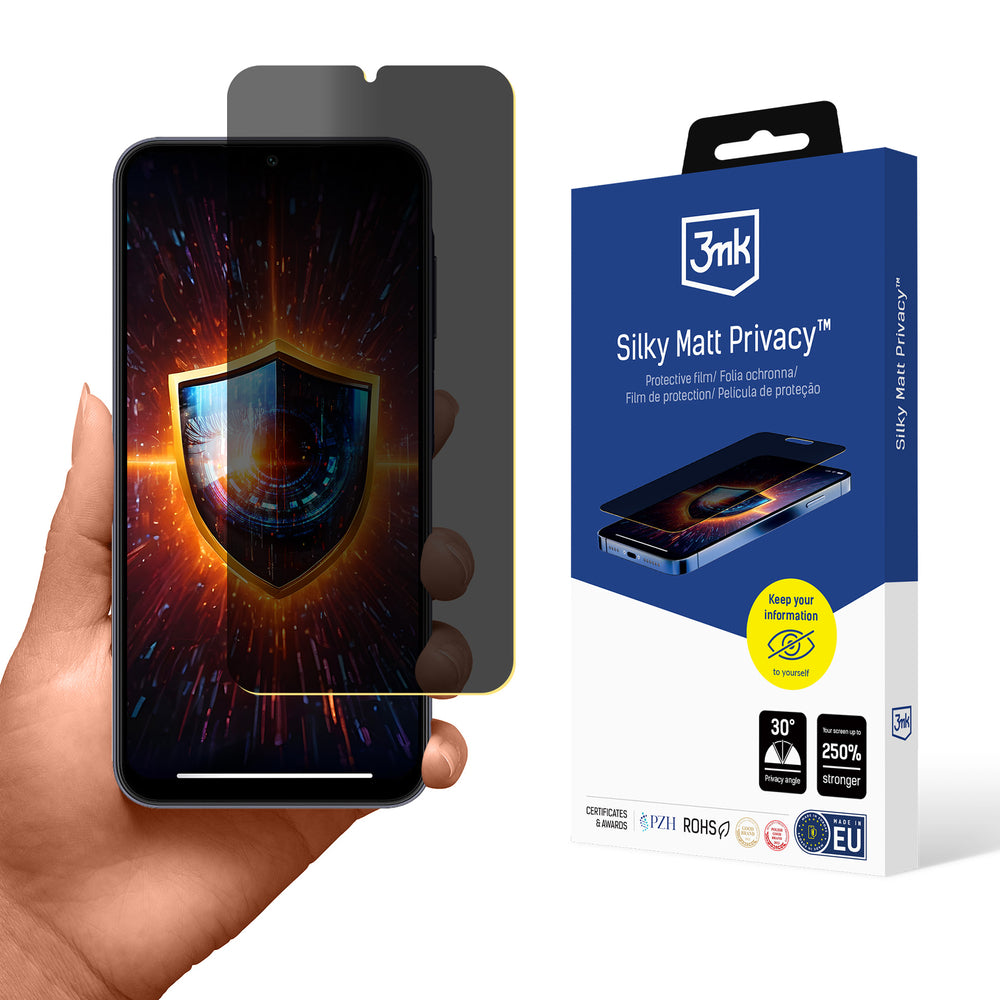 3mk Silky Matt Privacy Privacy Screen Protector for Samsung Galaxy A25 5G