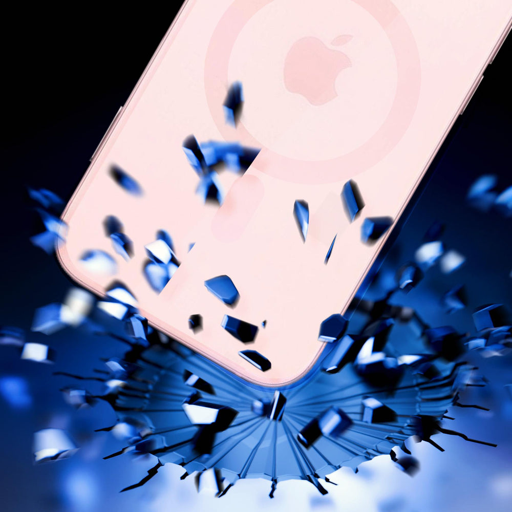 3mk Satin Armor MagCase with MagSafe for iPhone 16 Plus - Clear with Black Frame