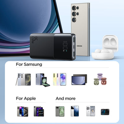 Joyroom JR-PBF20 25W 10000mAh Power Bank - Black