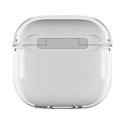 Decoded Silicone Aircase for AirPods 4 - Transparent