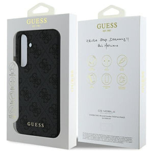 Guess GUHCS24FEGF4GGR S24 FE S721 gray/gray hardcase 4G Charms Collection