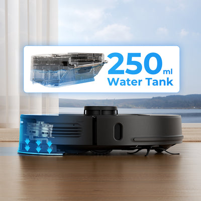 UWANT U100 Lite Robot Vacuum Cleaner with Mop Function + Charging Station - Gray