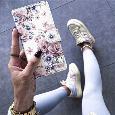 Tech-Protect Wallet Case for Samsung Galaxy A16 4G / 5G - Pink