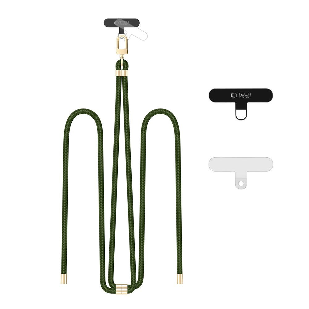 Tech-Protect C7S Rope Crossbody Strap Leash - Olive