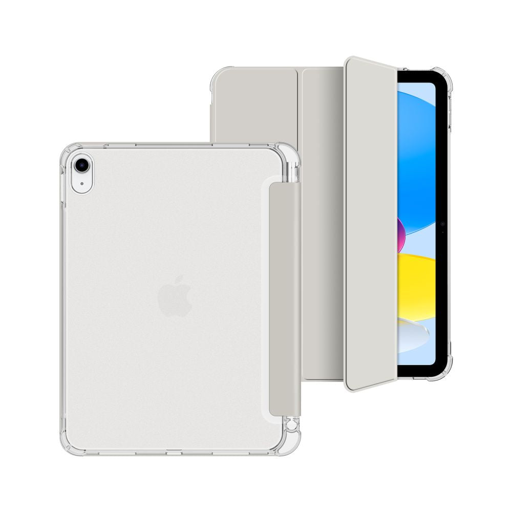 Tech-Protect SC Pen Hybrid Case for iPad 10 / 2022 - Gray - Transparent