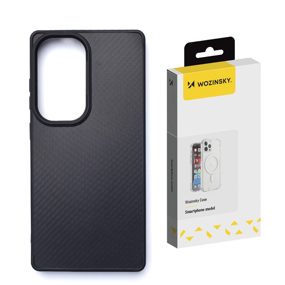 Wozinsky Carbon Fiber Case with MagSafe for Samsung Galaxy S25 Ultra
