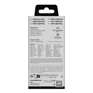SBS TECABLELIGTC1W USB-C - Lightning Cable MFi Certified, 1m - White