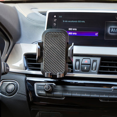 SBS TEHWSUPCLIPSTG smartphone holder for air vent, with reinforced jaws - black