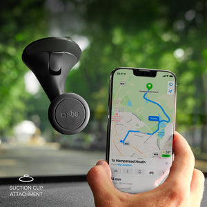 SBS TESUPPWINDWIDEK MagSafe compatible smartphone holder for dashboard/windshield - black