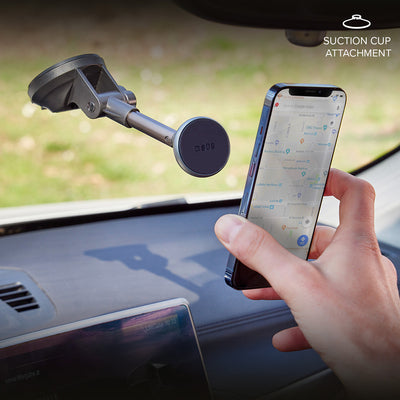 SBS TESUPMAGEXT Telescopic Smartphone Holder Compatible with MagSafe - Black