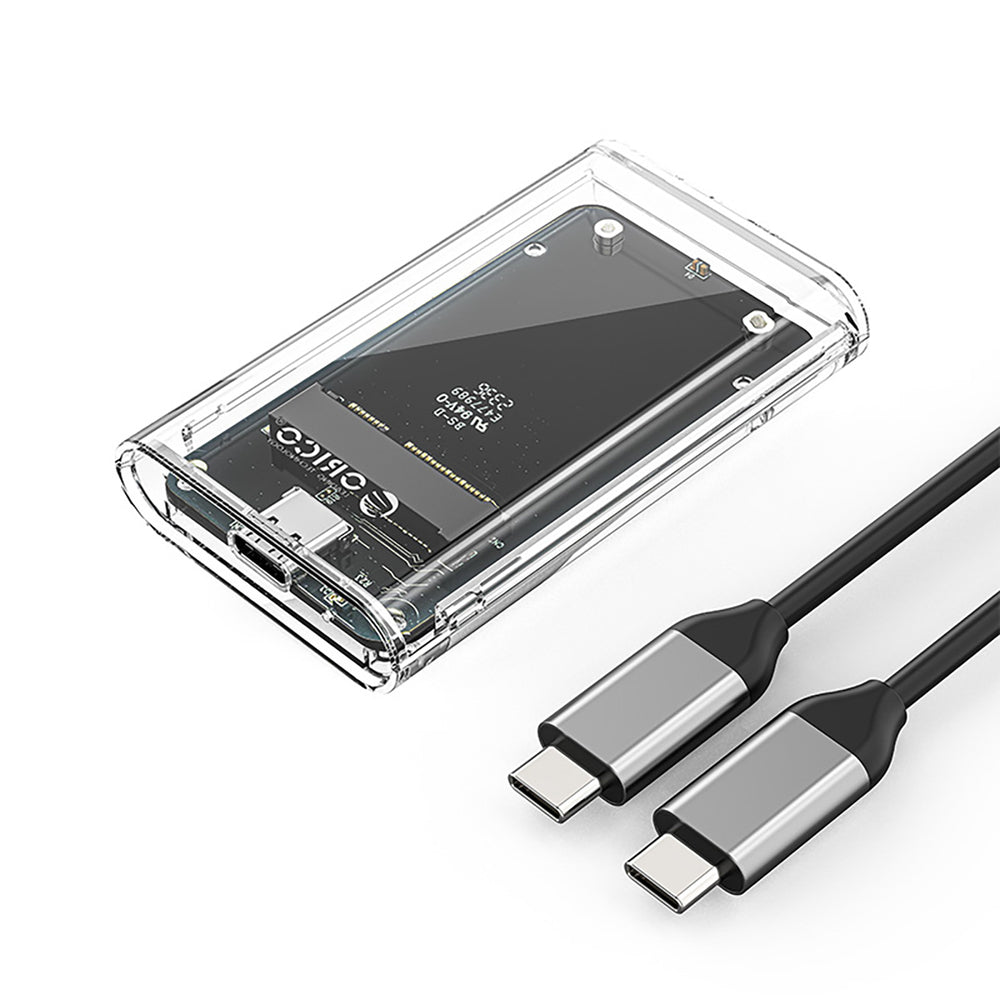 Orico TC10-MS MSATA USB-C 3.2 5Gb/s Disk Cartridge - Transparent