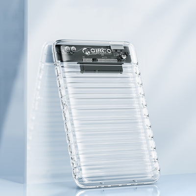 Orico 2139U3-V1 2.5" HDD/SSD USB Micro-B 5Gb/s Disk Drive - Transparent