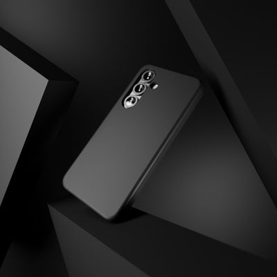 Puro Icon Silicone Case for Samsung Galaxy S25+ - Black