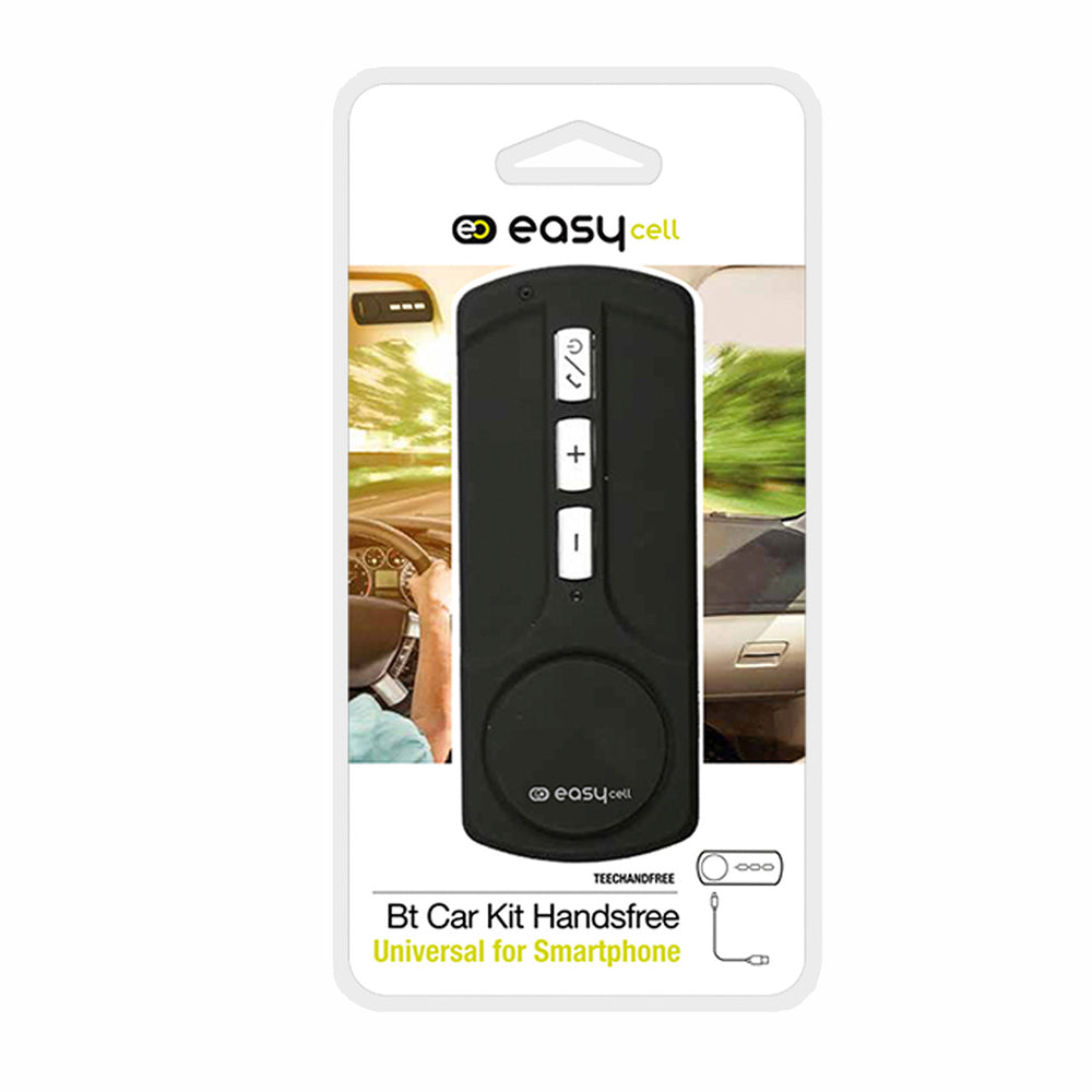 SBS TEECHANDFREEK belaidis garsiakalbis automobiliui, BT laisvų rankų įranga, juodas