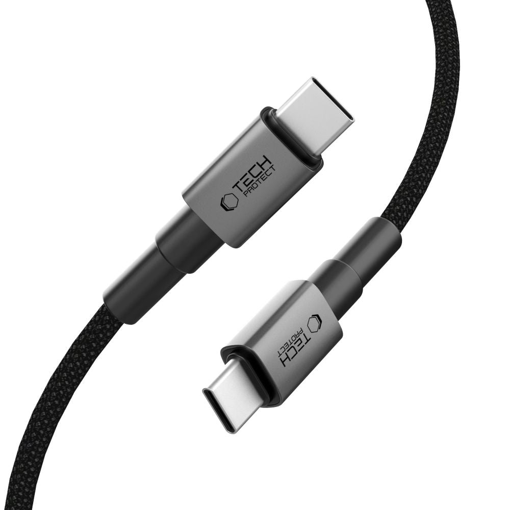 Tech-Protect UltraBoost DNA USB-C PD100W/5A Cable 200cm - Gray