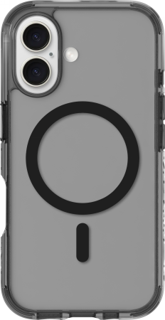 Laut Crystal Matter X MagSafe Case for iPhone 16 Plus - Clear Black