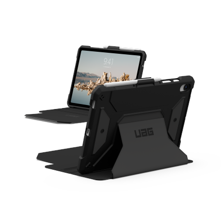 UAG Metropolis SE Case with Stylus Holder for Samsung Galaxy Tab S9 FE - Black