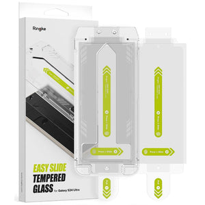 Ringke Easy Slide 2-pack tempered glass for Samsung Galaxy S24 Ultra