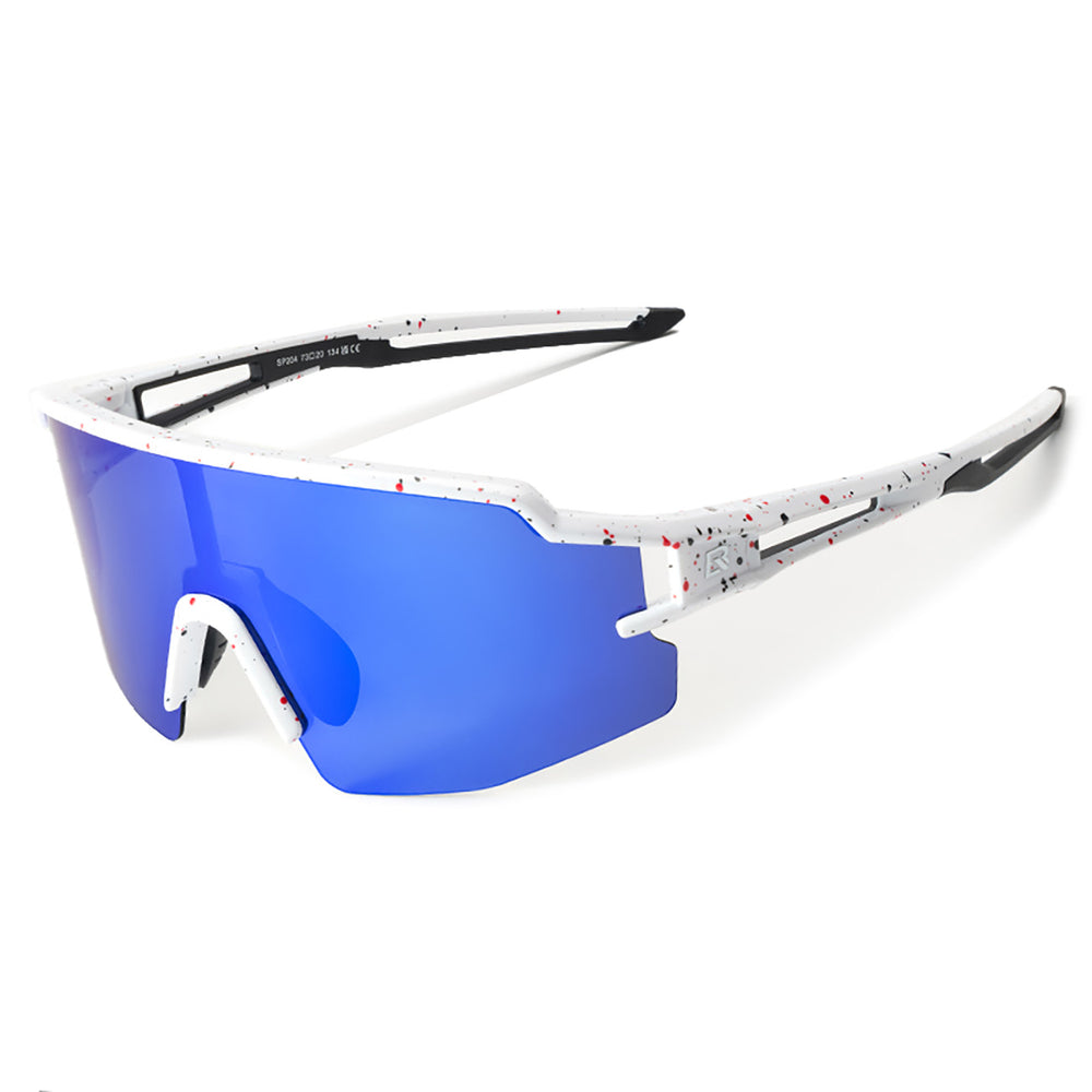 Rockbros Polarized Cycling Glasses with UV Protection and Corrective Insert Blue Lenses