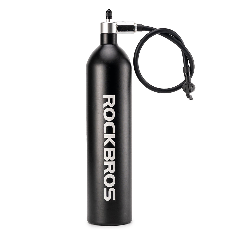 Rockbros Tubeless Tire Inflator 200 PSI 1.2l - Black