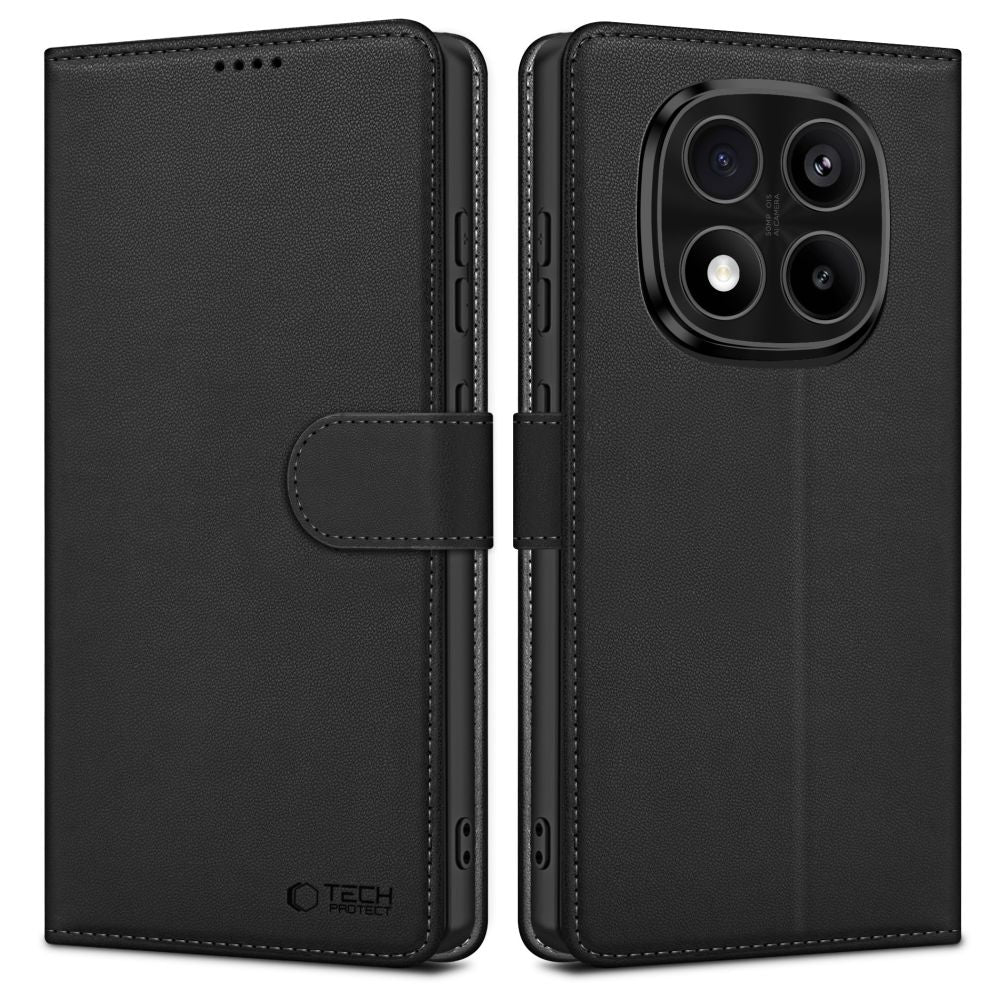 Tech-Protect Wallet Case for Xiaomi Redmi Note 14 Pro 5G / 14 Pro+ 5G / Poco X7 5G - Matte Black